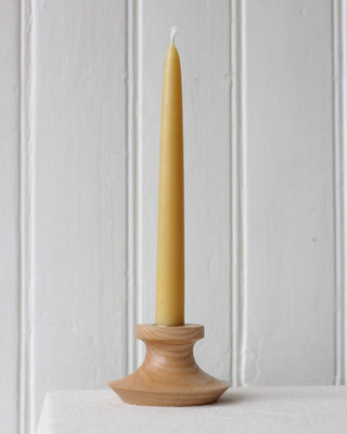 British beeswax dinner candle at Land Tales