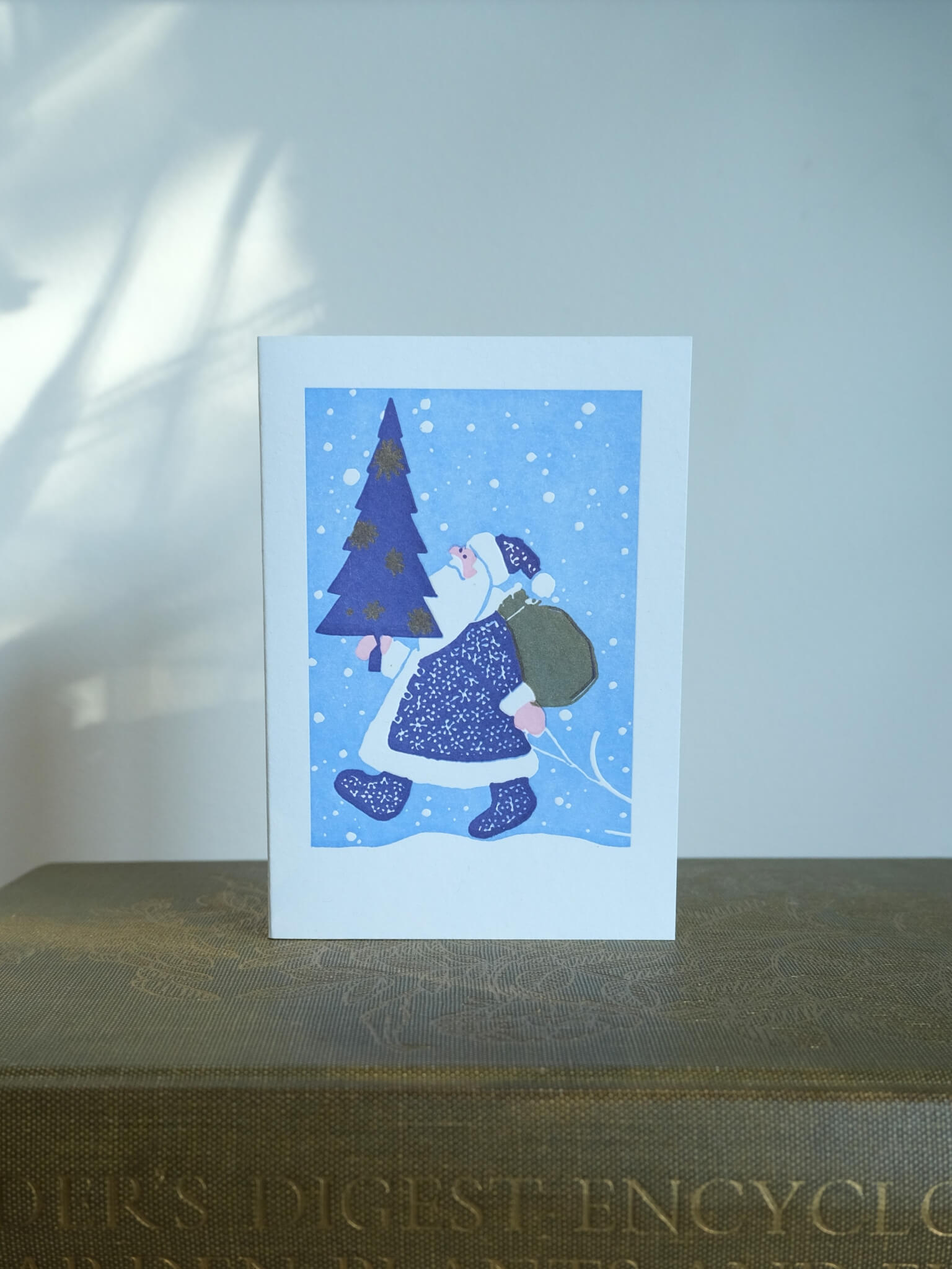 Vintage Father Christmas Card