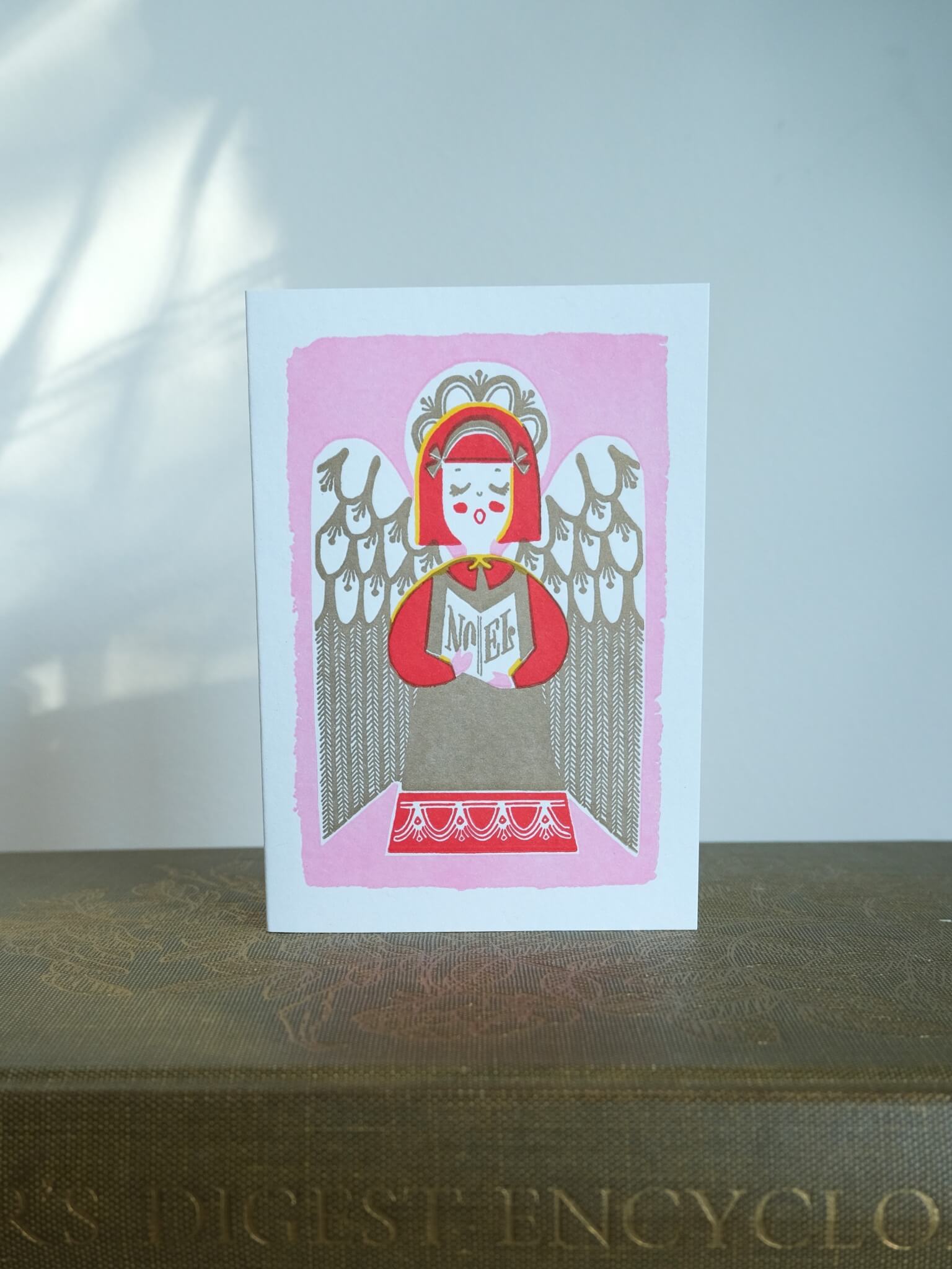 Vintage Angel Christmas Card