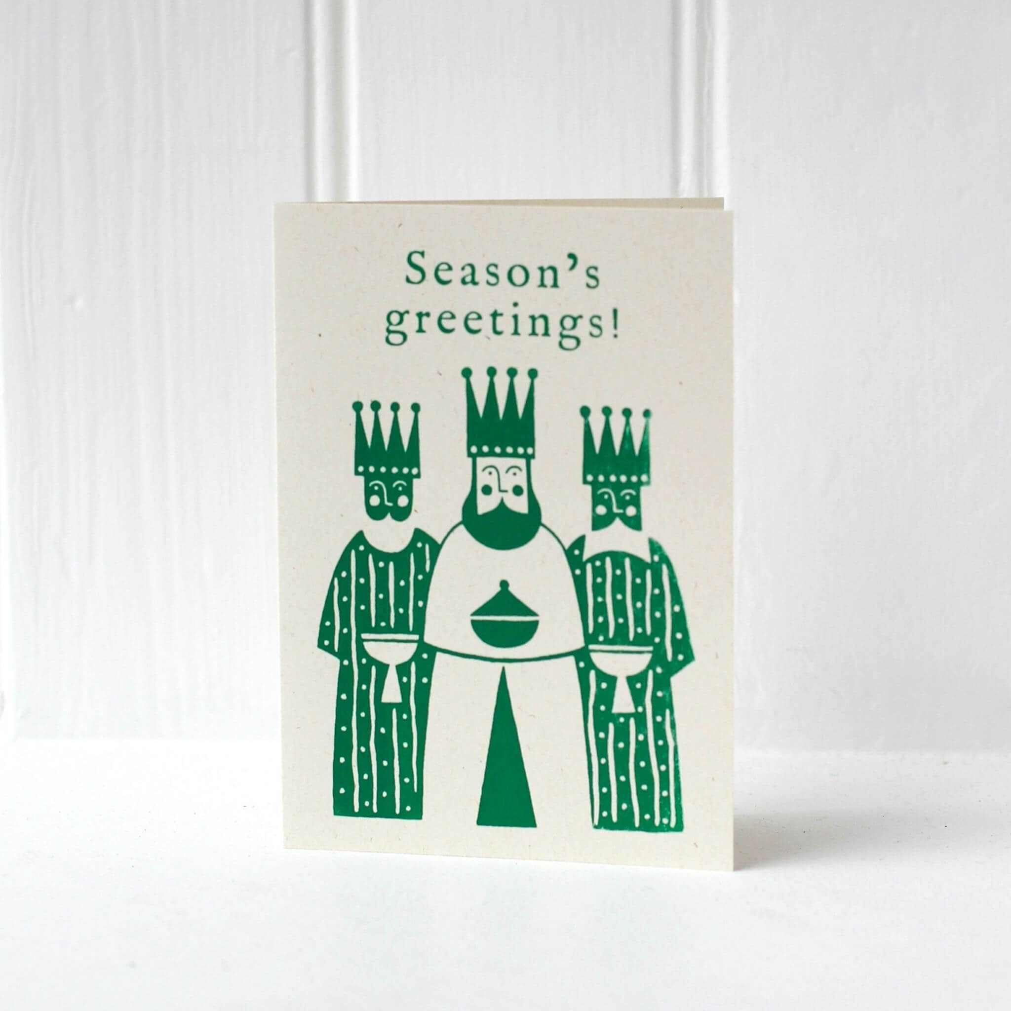 Three Kings Christmas Card by Ariana Martin