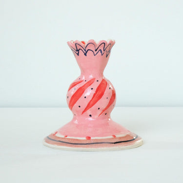 Ceramic Candlestick handmade by Celia Wood