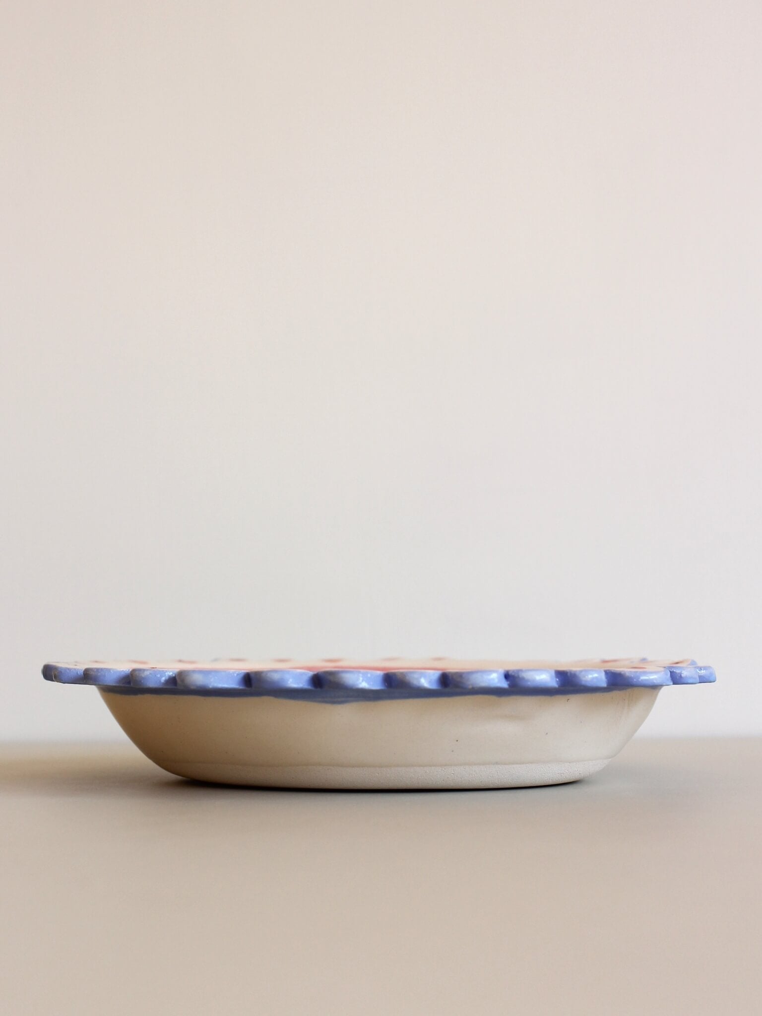 Serving dish handmade by Celia Wood