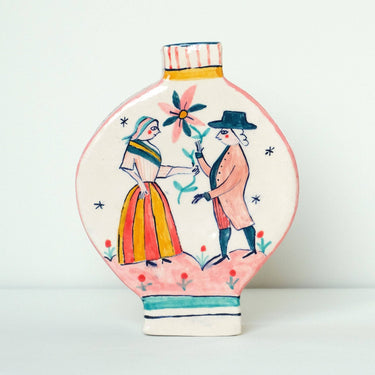 "Courtship" Vase handmade by Celia Wood