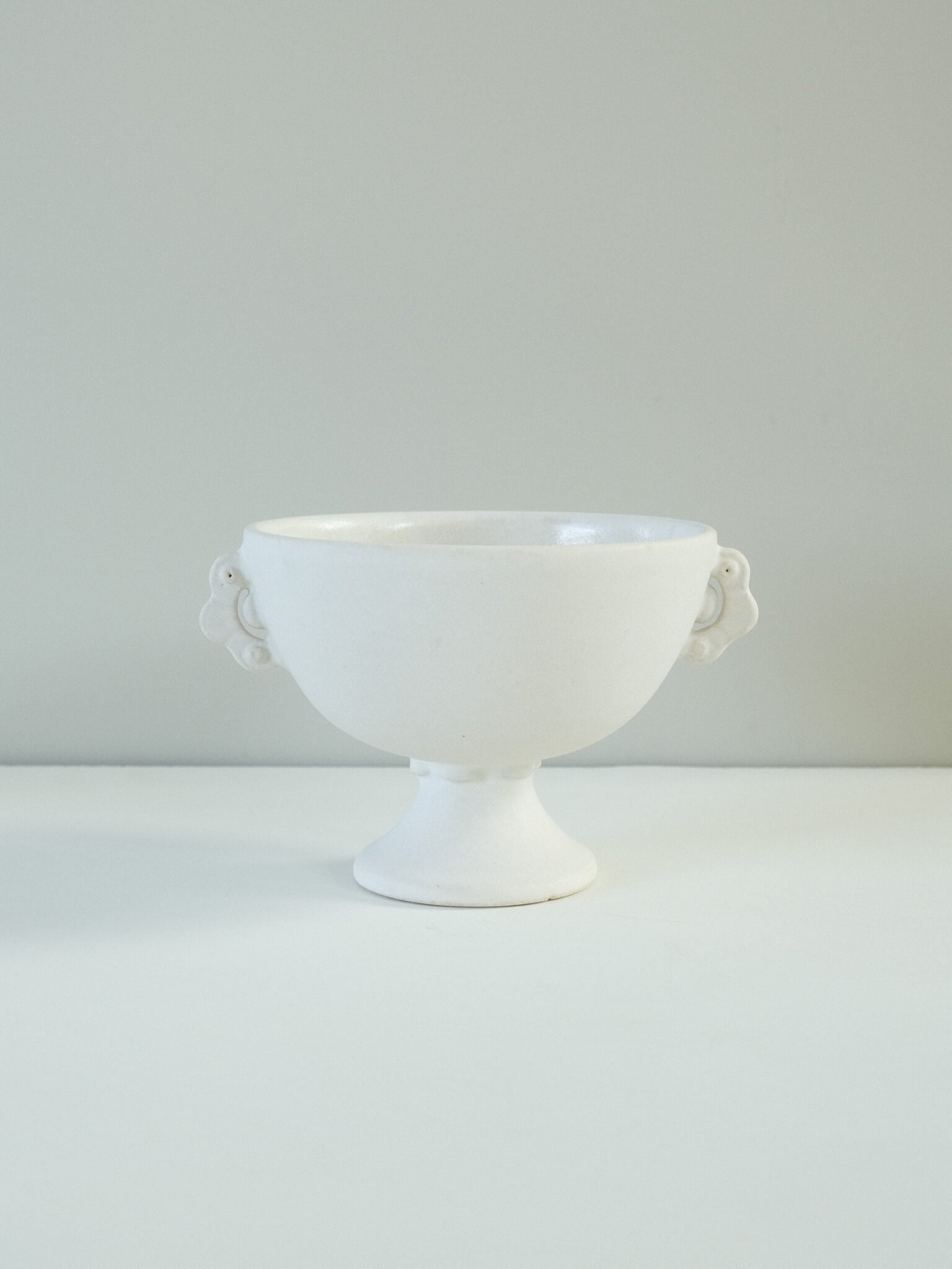 White and Crackle Bowl by Charlotte McLeish