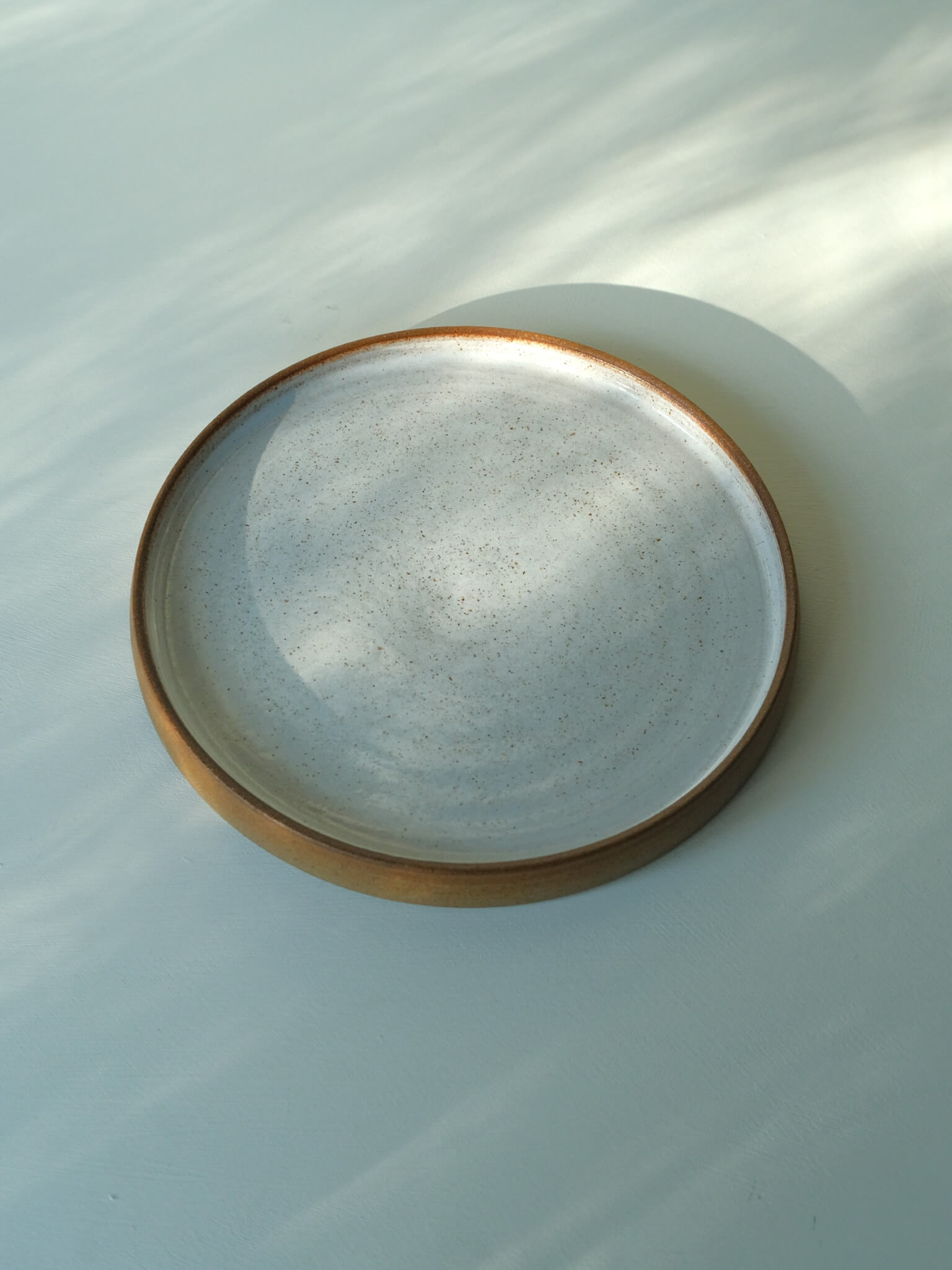 Handcrafted ceramic pastry plate (last one!)