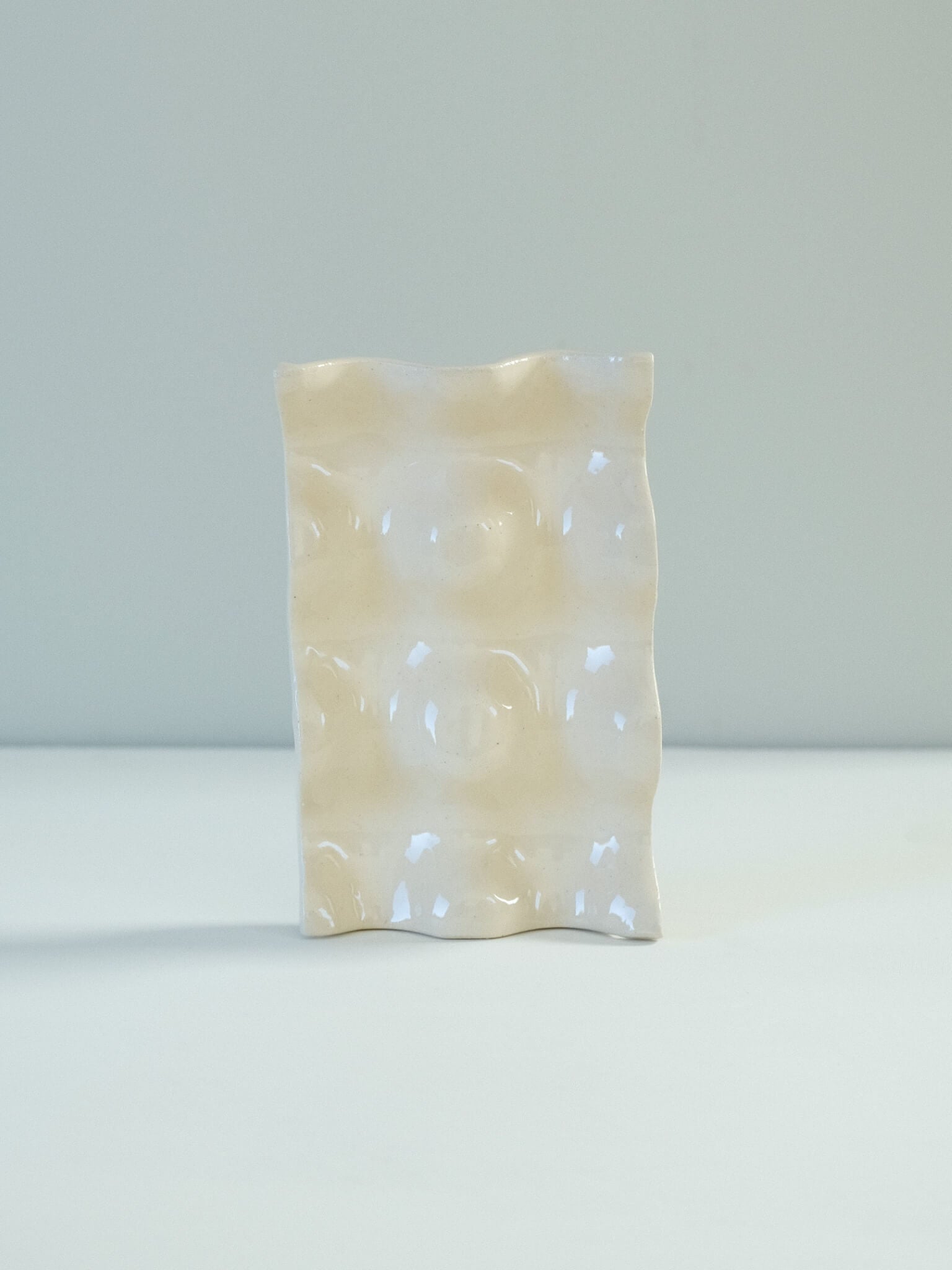 Ceramic egg holder made by Eleanor Torbati