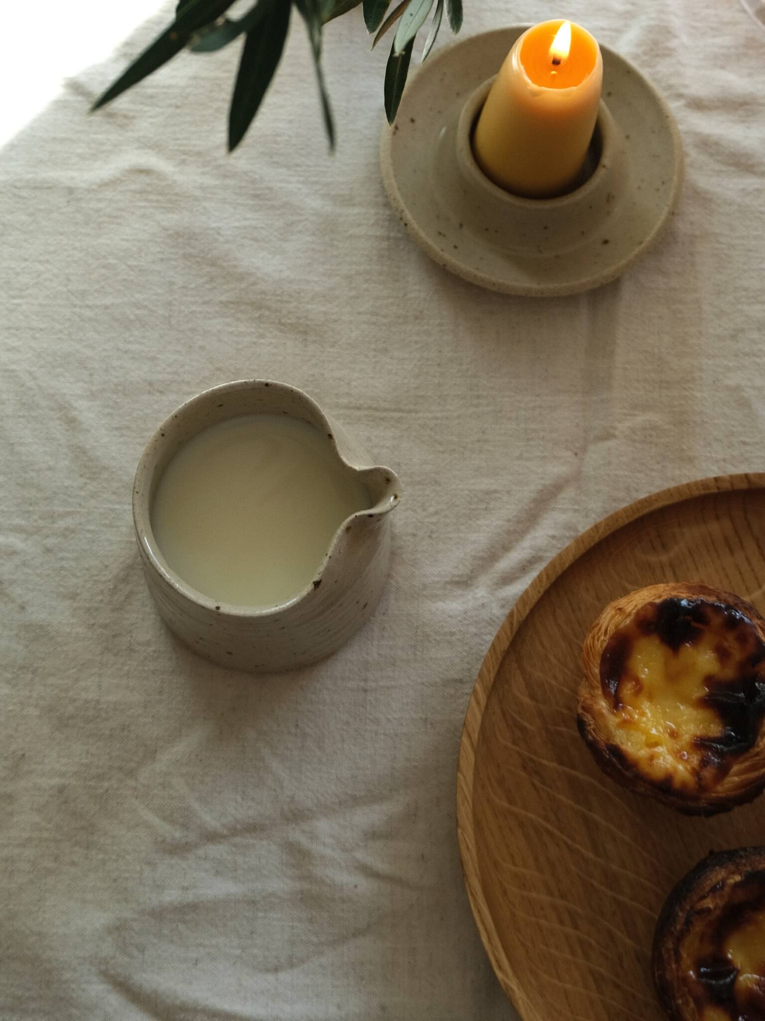 Speckled Ceramic Milk Jug made by Eleanor Torbati
