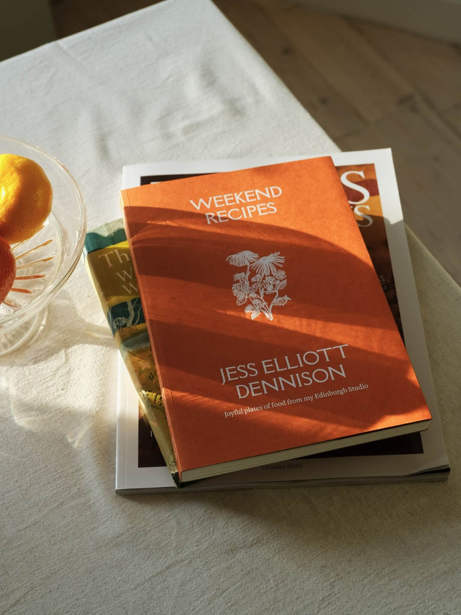 Weekend Recipes cookbook by Jess Elliott Dennison
