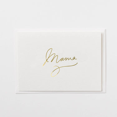 Mama Gold Foil Card