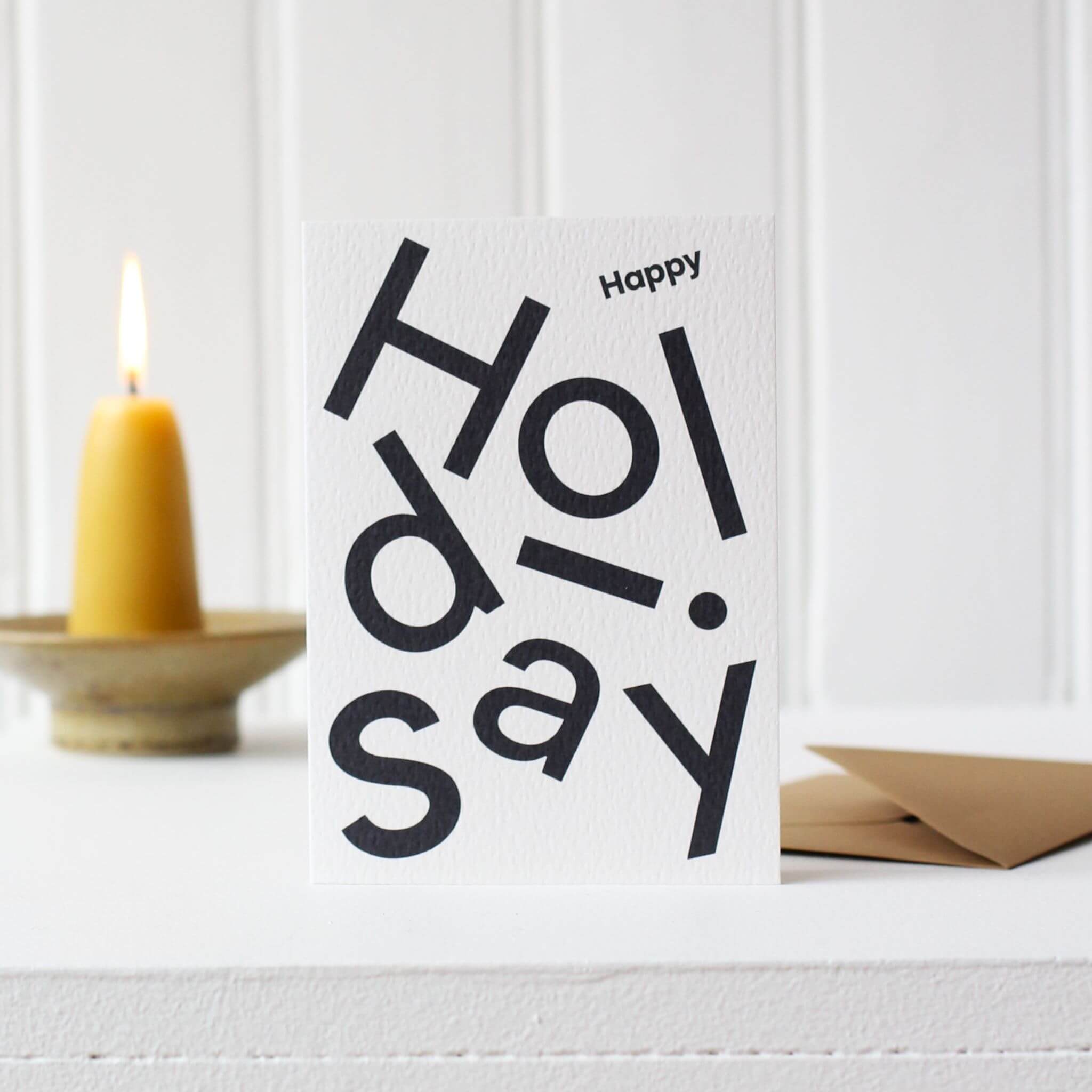 Happy Holidays Christmas Card by Kinshipped