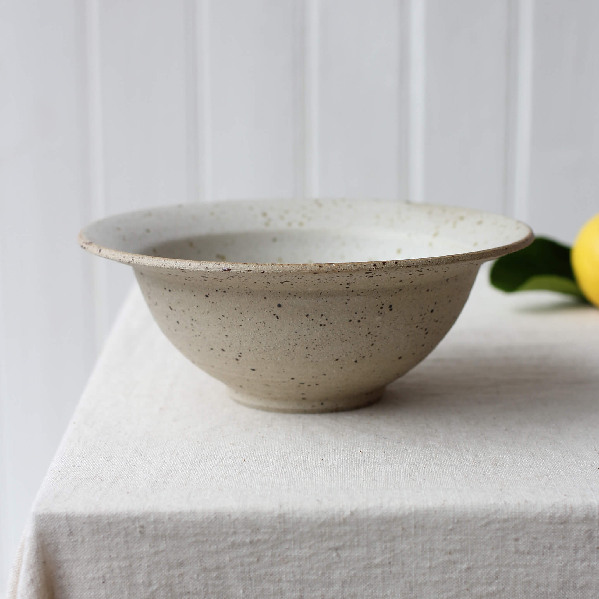 FLORENCE CERAMICS Basalt Speckle Pasta Bowl