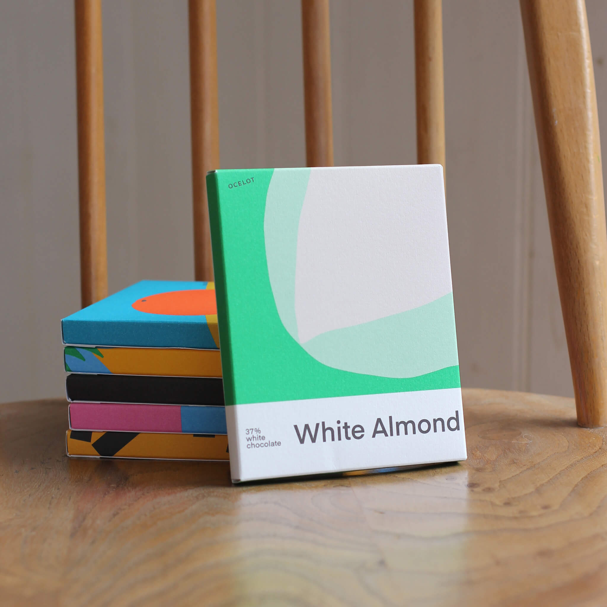 OCELOT Chocolate Bar - White Almond