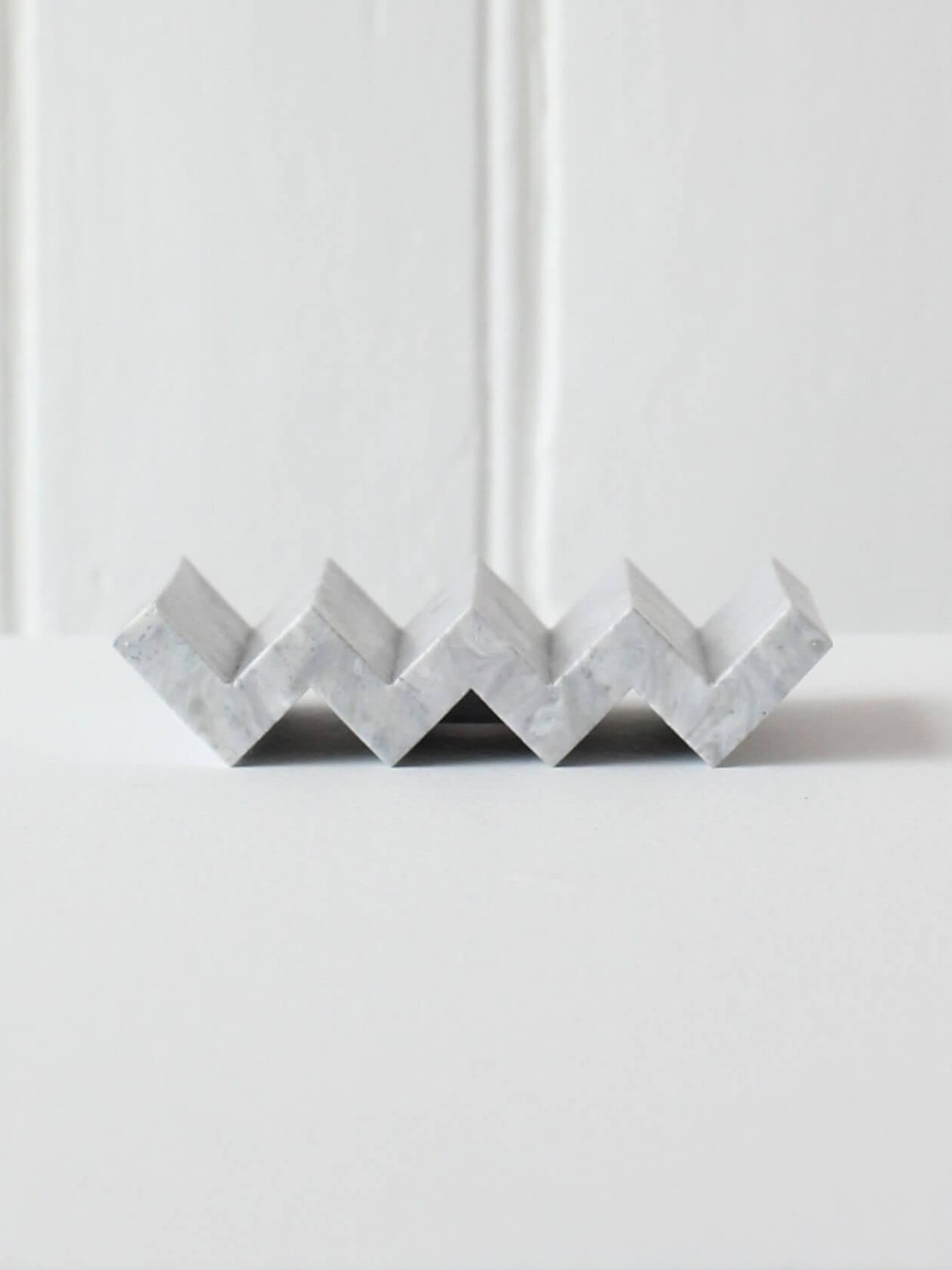 Müll Club 100% Recycled Plastic Soap Dish - Marble Grey