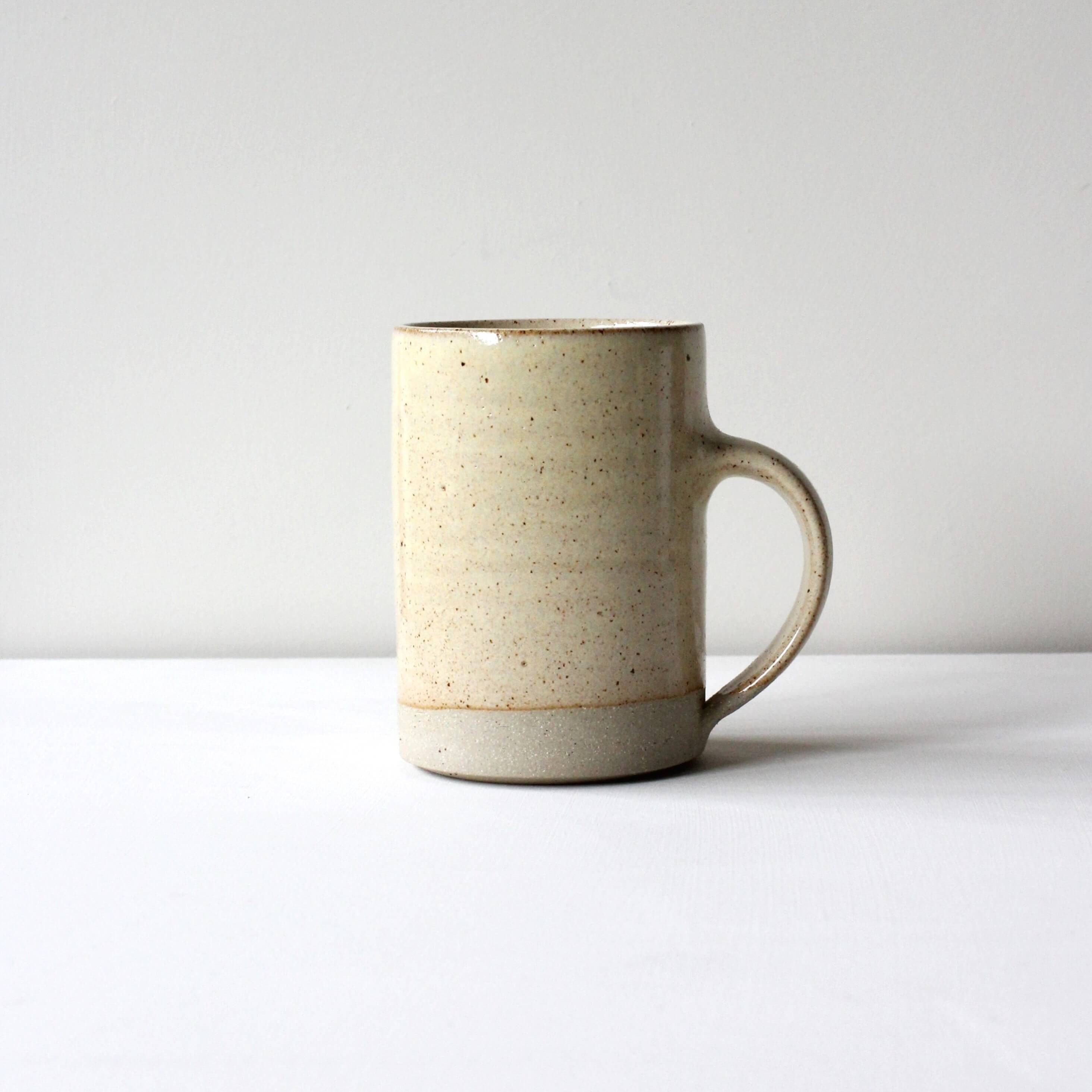 POTTERY WEST Sand Tall Mug