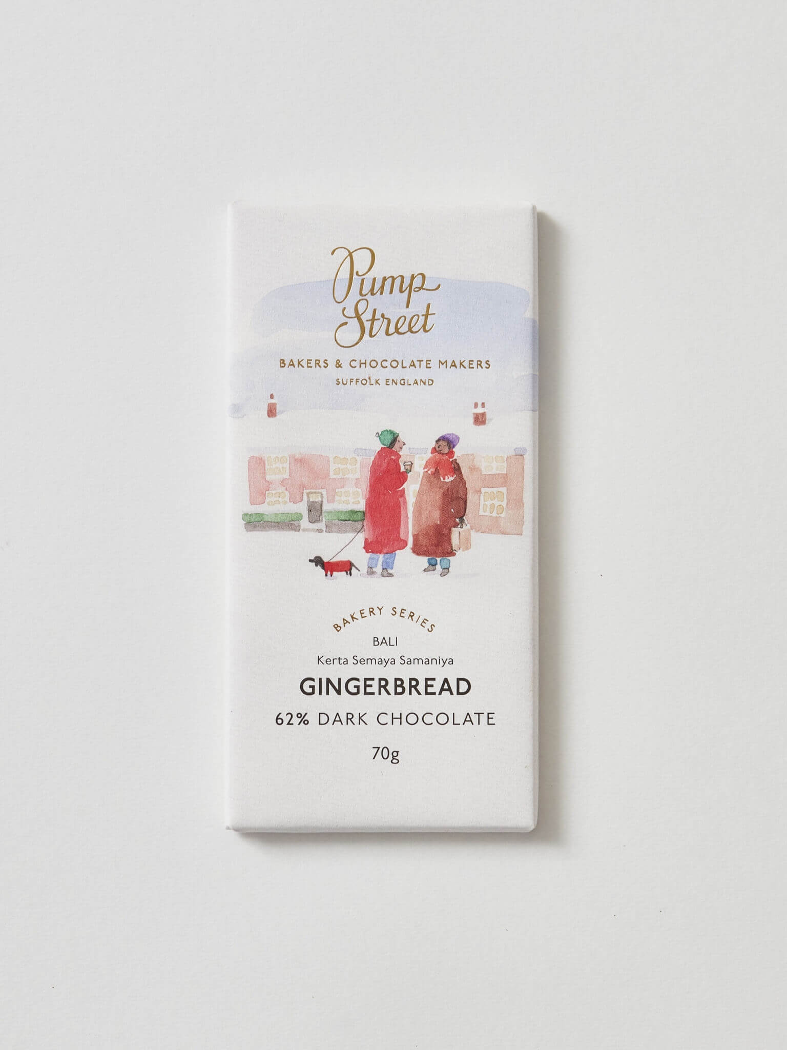 Bakery Series Chocolate Bar - Gingerbread Dark Chocolate