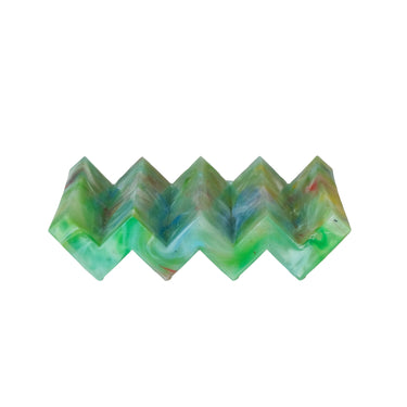 Zigzag Eco Soap Dish - Green - 100% Recycled plastic by Müll Club