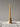 English Ash and Brass Candlestick