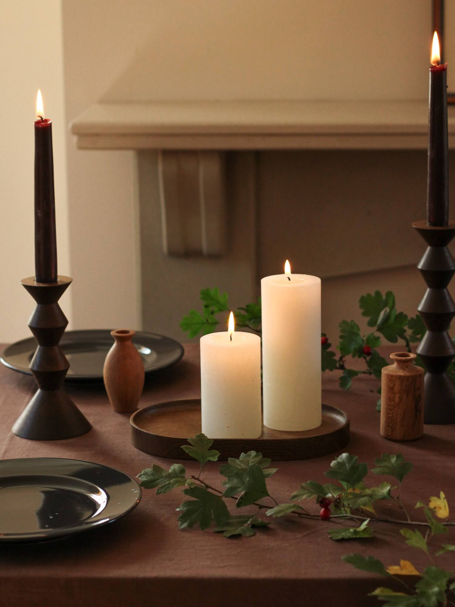 Fumed Oak Oval Tray made by Selwyn House