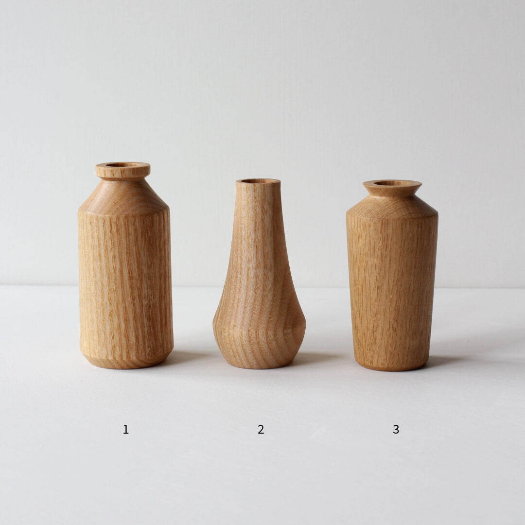 SELWYN HOUSE Mini Vase in Oak or Ash