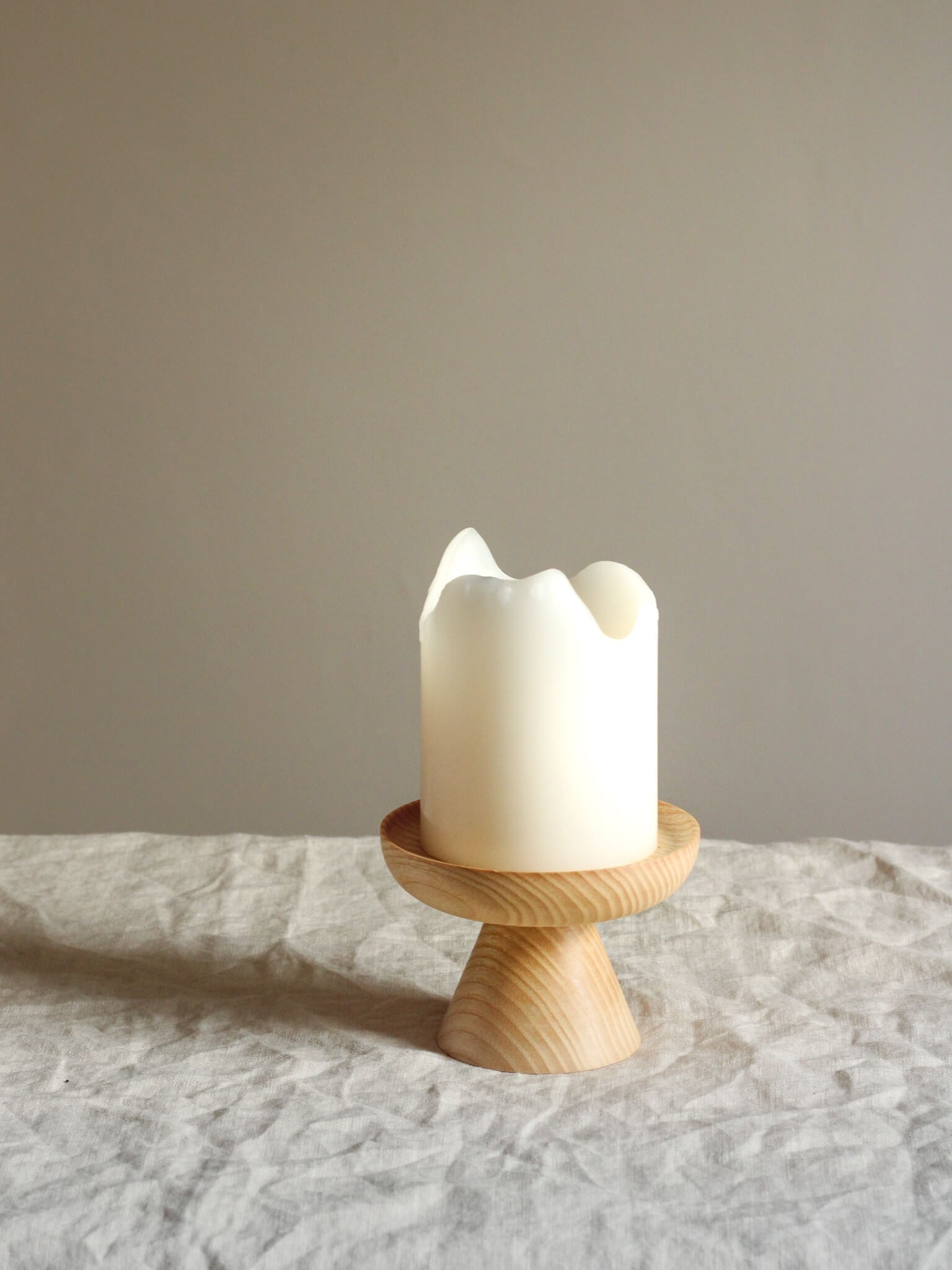 Candle Stand made from English Ash