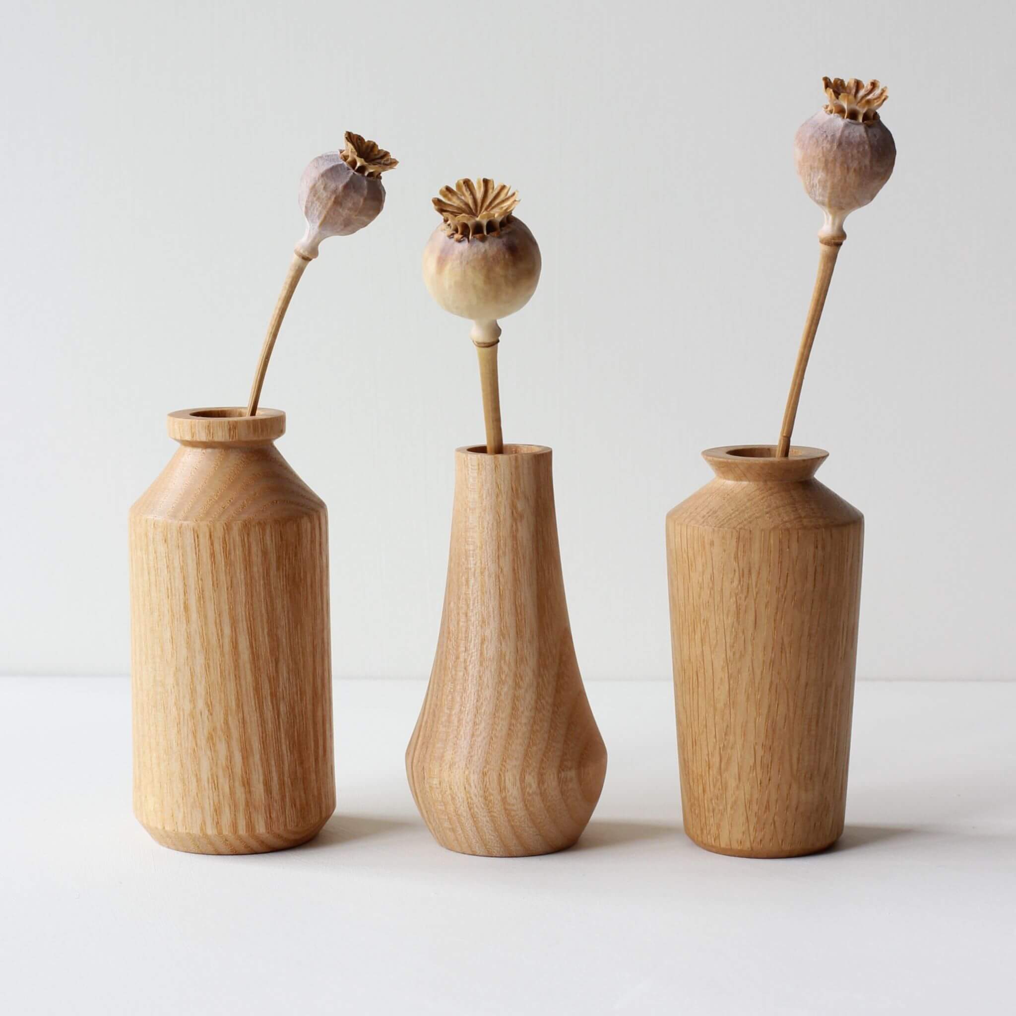 SELWYN HOUSE Mini Vase in Oak or Ash