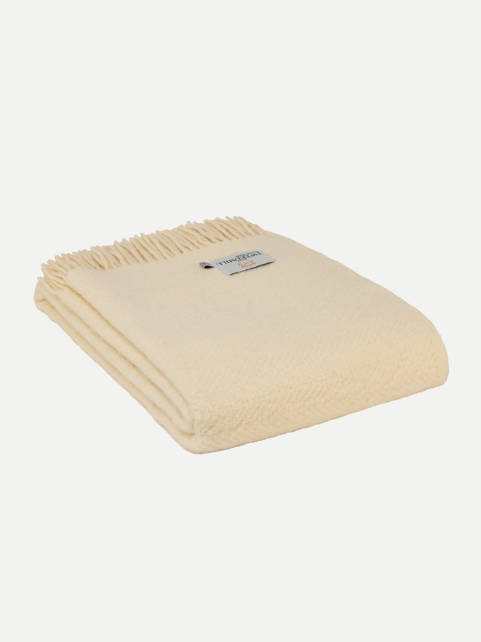 Pure New Wool Blanket (Cream)