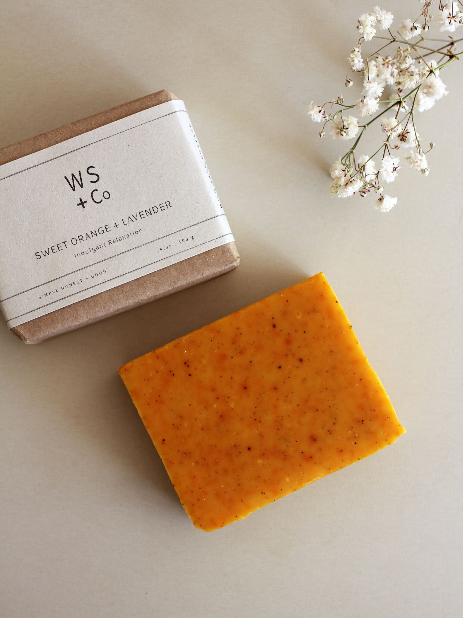 Sweet Orange and Lavender Soap Bar
